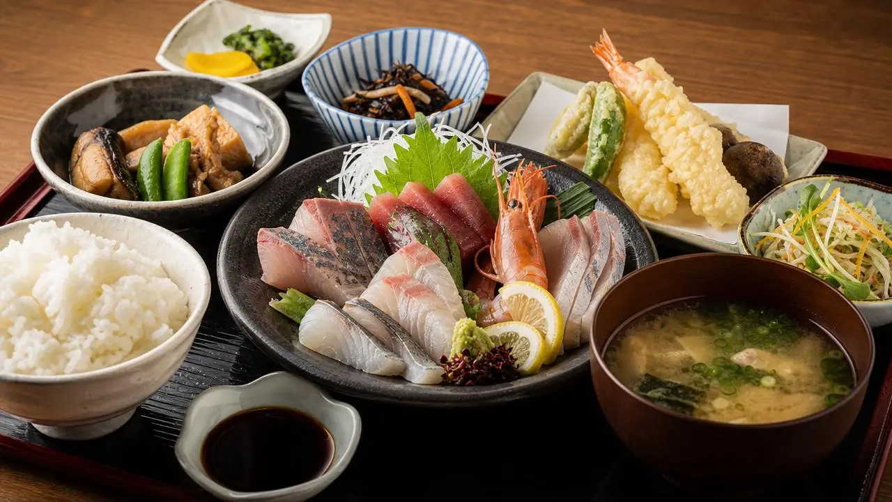 昼の定食で使うイメージ