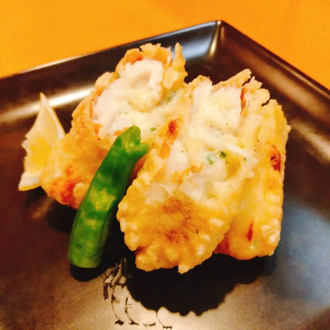 竹輪のポテサラ揚げ